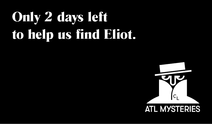 AtlMysteries's tweet photo. Time. Is. Ticking. 2 Days Left!!!

Chapter 20 of "The Disappearance of Eliot Wiley" is published!

https://t.co/ZuFMN5iRaA https://t.co/W5PUn8FDmo