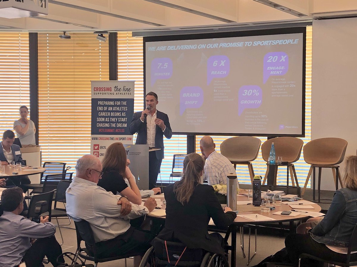 coracz's tweet photo. “The new currency in the sporting world is how active and engaged athletes are on social media” Kerry McCabe @playersvoice #athletes #sportsbiz #CTLsummit #athletevoice #womeninsport https://t.co/AZ42ZxDSC3