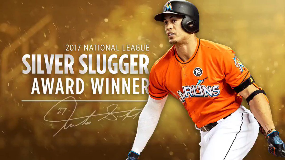 .@Giancarlo818's #SilverSlugger win came as a surprise to roughly no one. 💪 https://t.co/7dv5acU86V