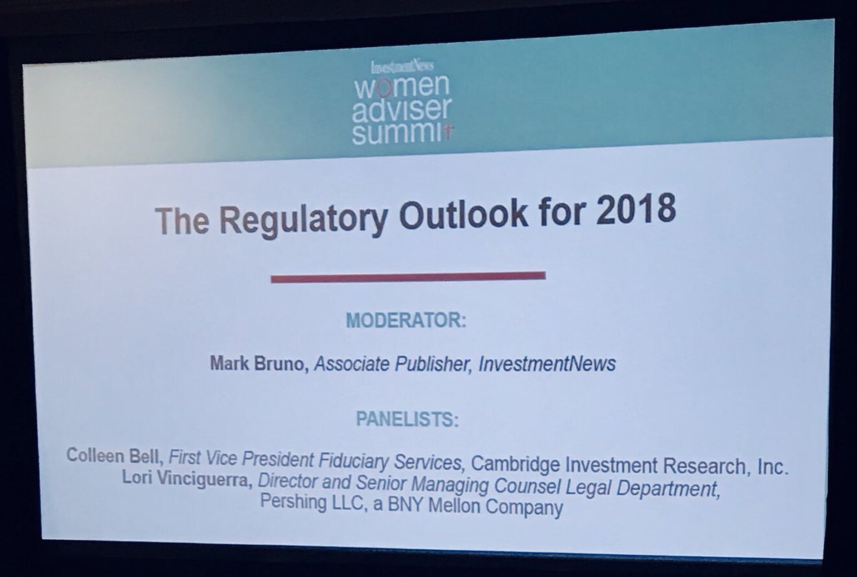CambridgeIBD's tweet photo. It's important to know what became effective June 9, 2017 regarding the DOL fiduciary rule, including what this rule defines as acting as a Fiduciary  #WAS2017 @ColleenBell16 https://t.co/TGP1xCjwTe