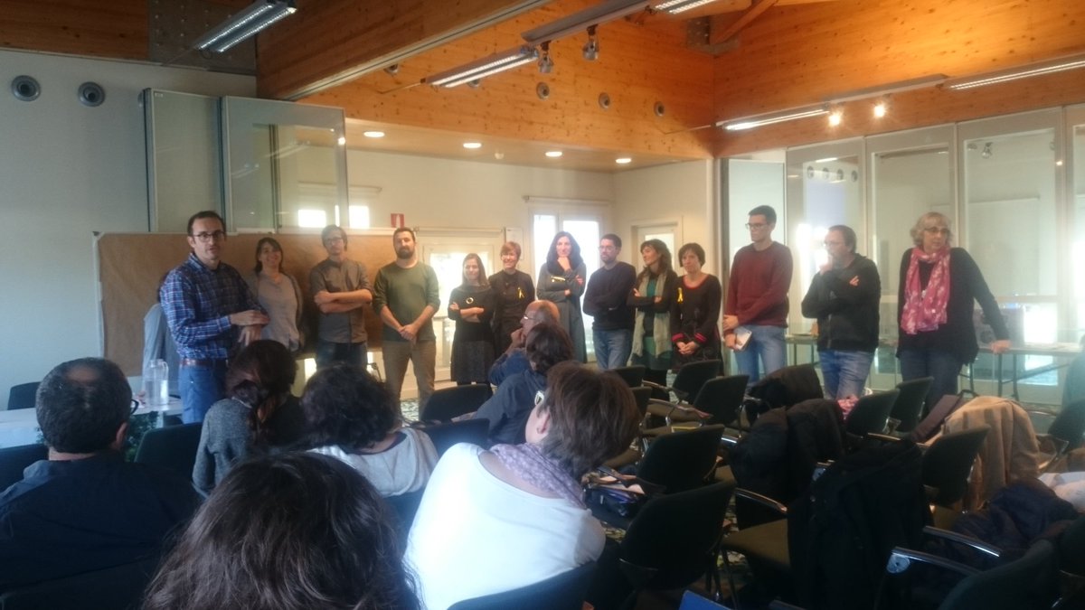 Jornada intensa de @XCTcat y @XVAC  para afrontar en común los retos de la conservación colaborativa y participativa de la naturaleza <a href="/Forocustodia/">FRECT</a> #JornadaXCTXVAC #custodiadelterritorio