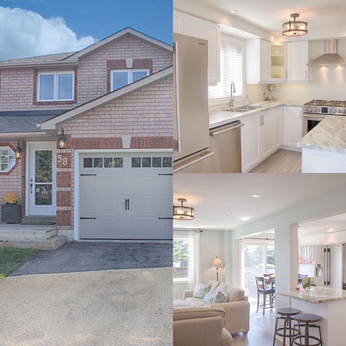 aprilthompson3's tweet photo. *NEW PRICE* 3 bd prof. reno 2016. kitchen, bath. hardwood, new windows&amp;roof. 58 peregrine rd OPEN HOUSE SAT 1-4pm #barrierealestate #barrie https://t.co/9D4pHCSPMJ