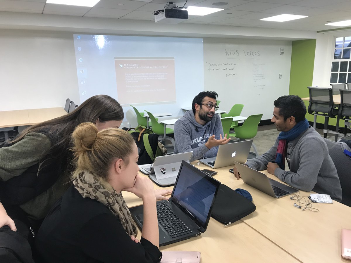 .<a href="/HGSE/">Harvard Graduate School of Education (HGSE)</a> loving working on this research project in partnership with @HighlanderInst for #T525 with Prof. @barbaratreacy. #LearnToChangeTheWorld