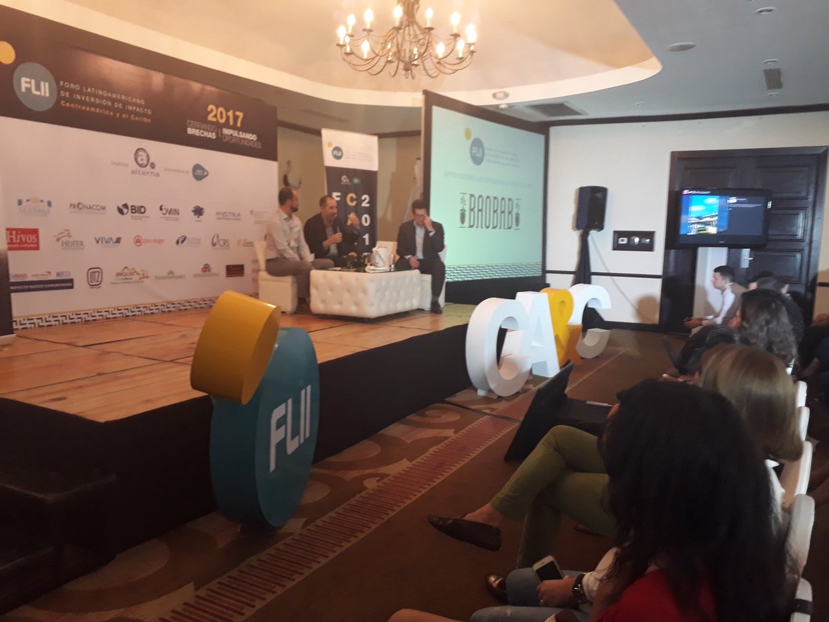 Alterna_Impact's tweet photo. Iniciativas que generan impacto en la región con Raul Pomares de @sonencapital y Jose Miguel Cortes de @FONDODEFONDOS . #FLIICAC17 #InversiónDeImpacto https://t.co/ANmHMzyZ8c