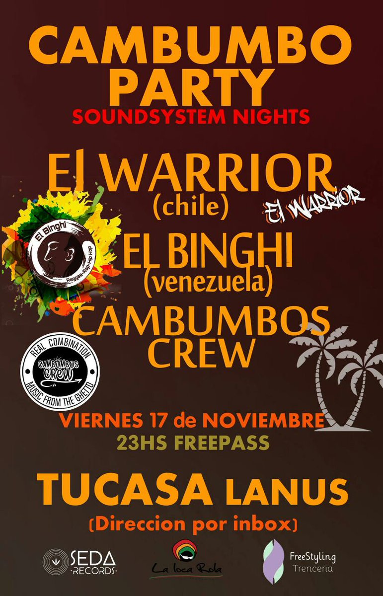 Este 17 de nov viajamos a LANUS CITY - Zona Sur... se viene una tremenda fiesta.
