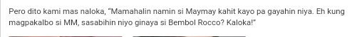 mw_andrada's tweet photo. @banderainquirer Ang dami ko tawa dito 😂😂😂 langya sino nag comment nito? 

#MayWard 💑 https://t.co/aYKu5pAFYN