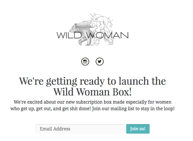 WildWomanBox's tweet image. Join us at WildWomanBox.com to get your chance to be a part of our launch box! #subscriptionbox #wildwoman #women
