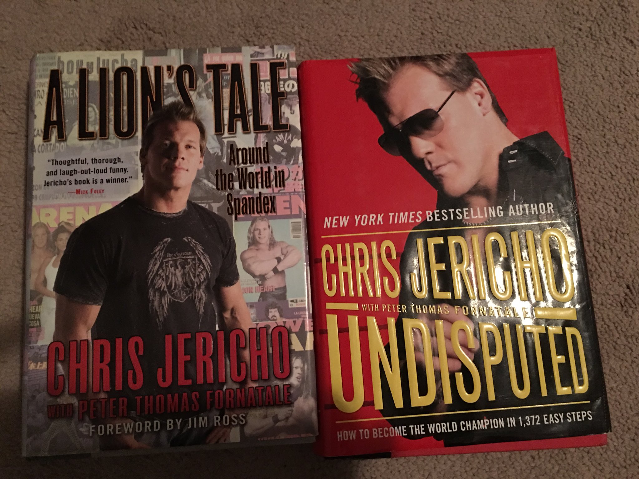  HAPPY BIRTHDAY CHRIS JERICHO~! Thanks for all the great wrestling and great books! 