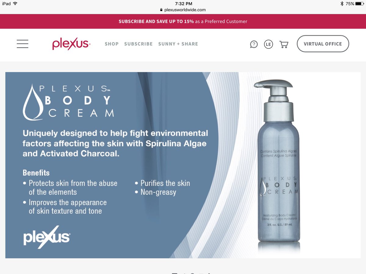 lerjavec's tweet image. Protect your skin from environmental elements while improving skin texture and tone.
plexusworldwide.com/lerjavec/share…