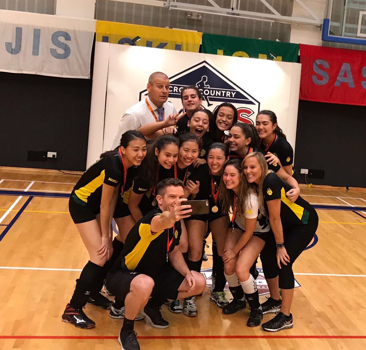 MissChildPE's tweet photo. #iasas2017 #volleyball #silvermedalists #mychampions #bearcats #ismvb https://t.co/LVfvD3HX7i