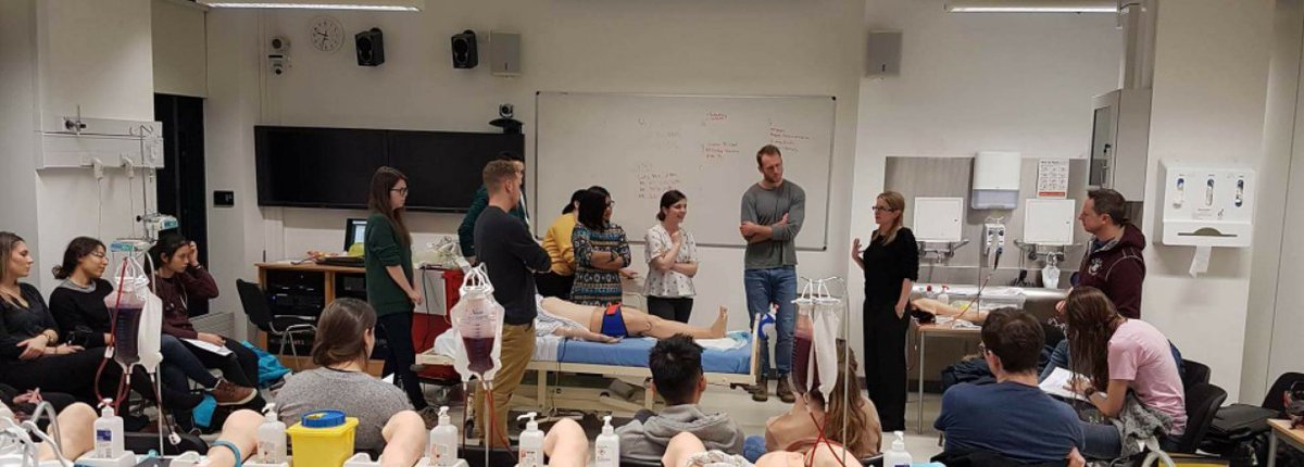 rhona_dempsey's tweet photo. Such fun times at @UCCEmergencySoc #SimWars training tonight! Learned so much from the great @Sineadnib & brilliant @pjwhooley & skilled Docs Susie&Sean 👩🏫👨🏻⚕️🏆🚑💉🌡️#Rebelalliance #ABCD #pelvicbinder #Shakira #cervicalcollar #Oneg #TXA #FASTscan @SimWarsIrl #Forthewin https://t.co/vZiuH4owdB