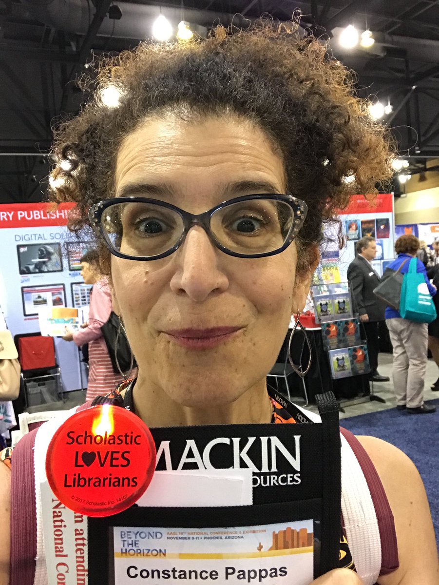 skyridgelmc's tweet photo. @Scholastic #loveslibraries #aasl17 Having fun here at the conference! https://t.co/MKg3nLuEXV