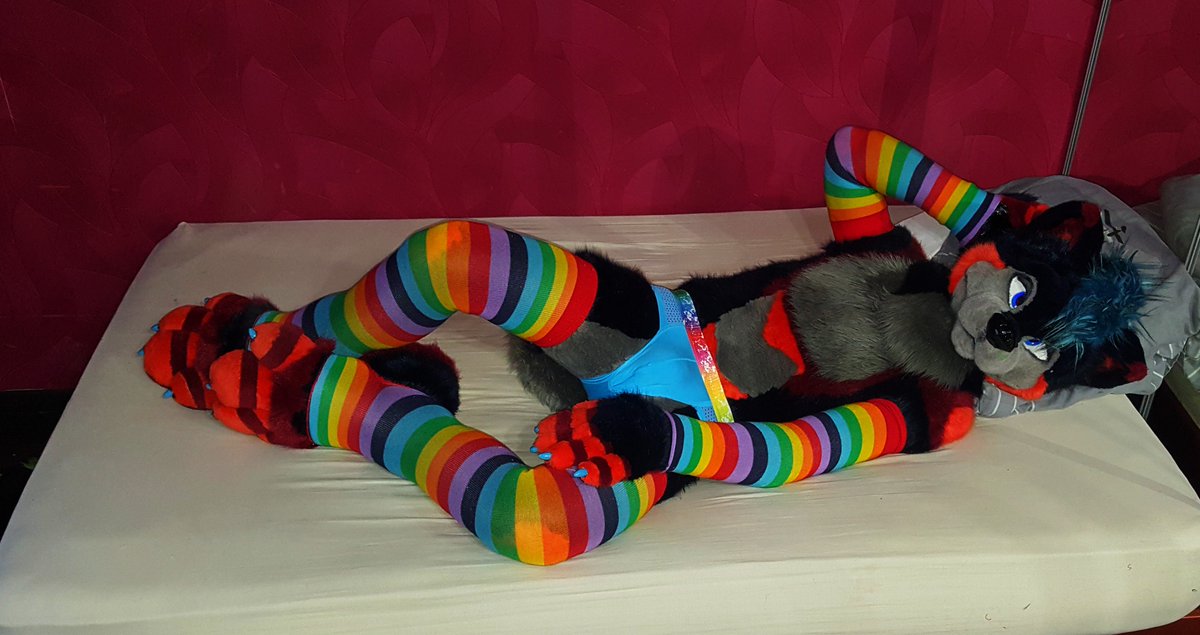 UshayWoof's tweet image. Yes draw me like one of your french girl! 

#FursuitFriday