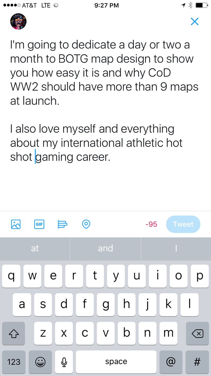 DrDisrespect's tweet photo. Because I don't have 280 characters to explain... https://t.co/qylocDiqHJ