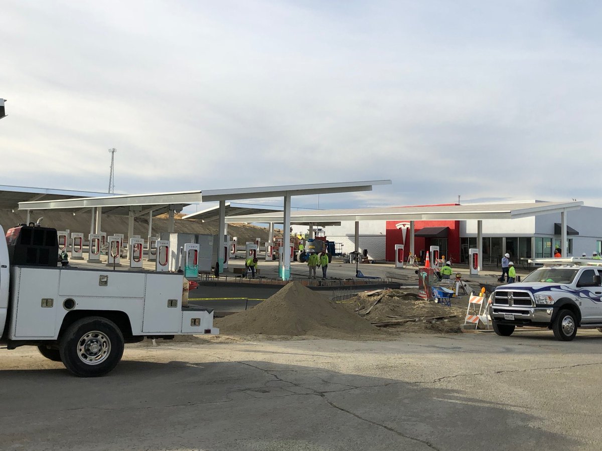 The Tesla Show on Twitter "Massive Kettleman City Supercharger is