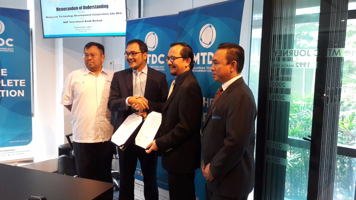 Bfm News On Twitter Mtdcmalaysia Signs Mou With Kaf Investment Bank For Its Companies To Enter Bursamalaysia Https T Co Phy7m9u2kh Twitter