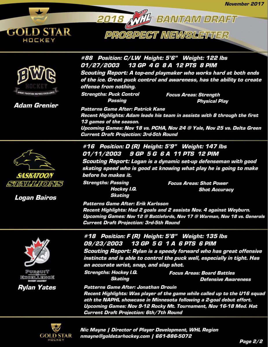 Heading to #YYC to catch some #WHLBantamDraft clients in action.