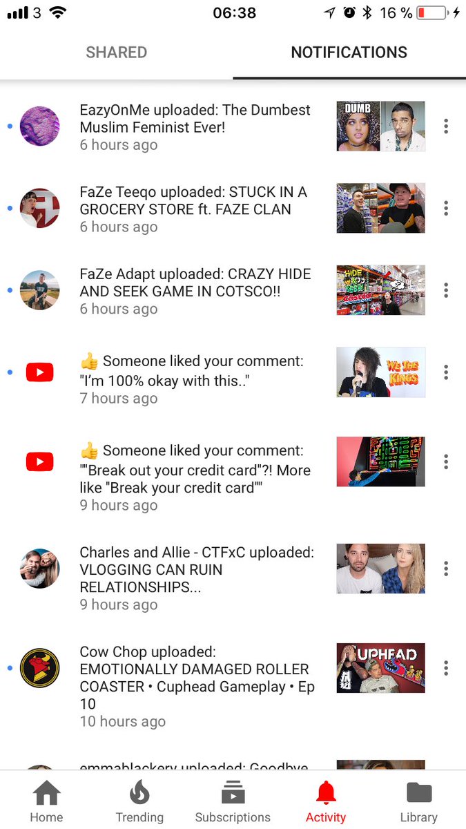 FredSaysYT's tweet image. Hey.. @TeamYouTube I’ve got @PhillyD ‘s notifications on.. yet I never got a notification for a video, posted 6 hours ago.. greatest system out there. #fixSubBoxes