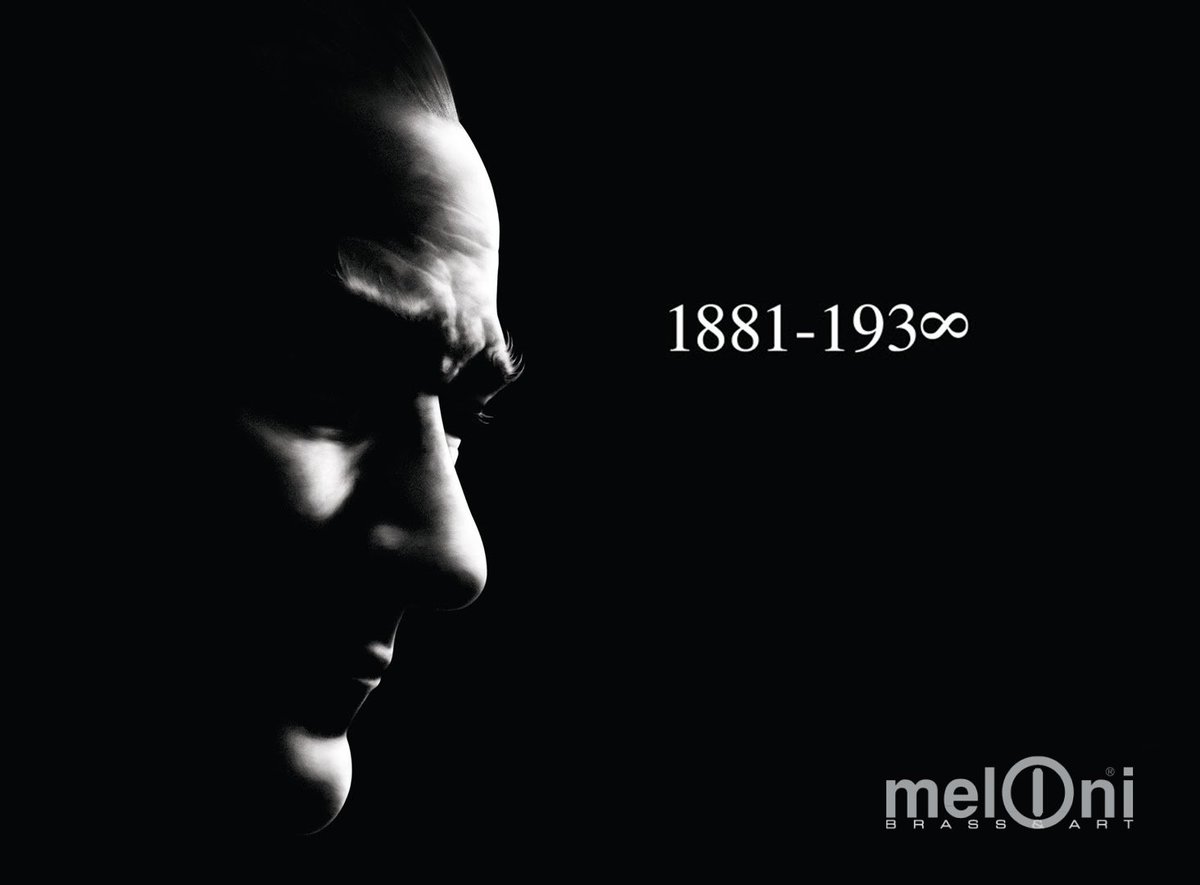 Saygıyla Anıyoruz...#10kasim #Atatürk #MustafaKemalAtaturk #Meloni