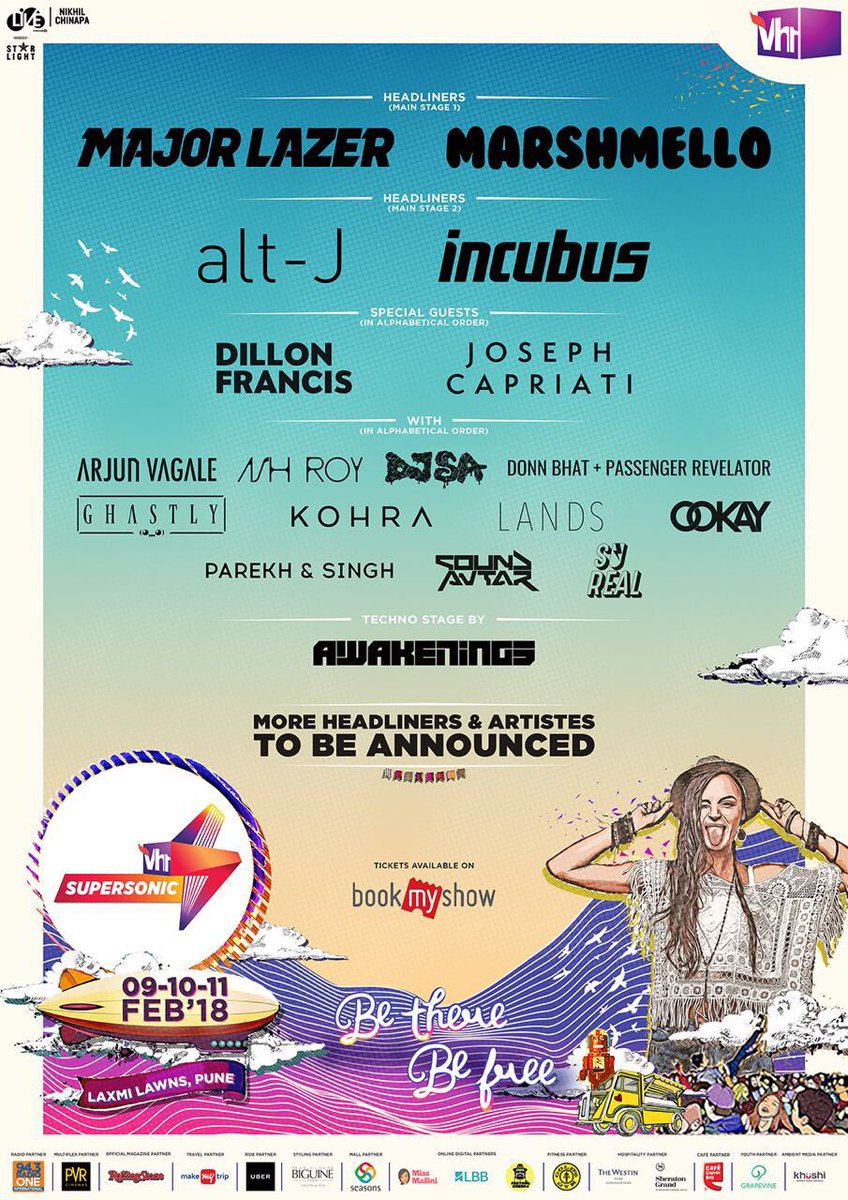 iraginikhanna's tweet image. Take a bow @vh1supersonic. The #SuperLineup looks amazing this year !
