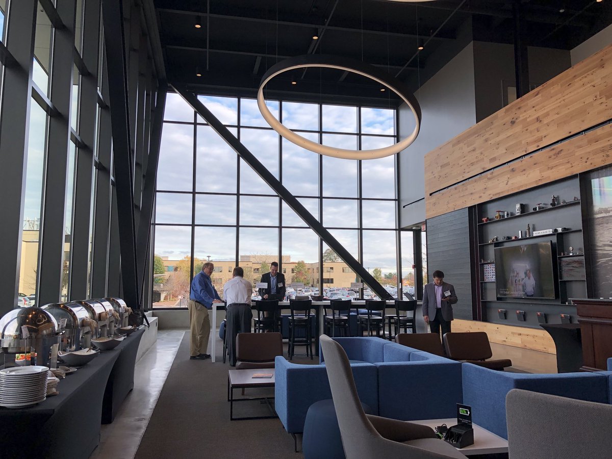 chetthaker's tweet photo. The calm before meeting with our Broker partners to show them all the cool stuff @FMGlobal does. Still can’t get over how awesome our Learning Center is!
#MyRisk #MyRiskMobile #GlobalFloodMap https://t.co/BdBXgRNltW