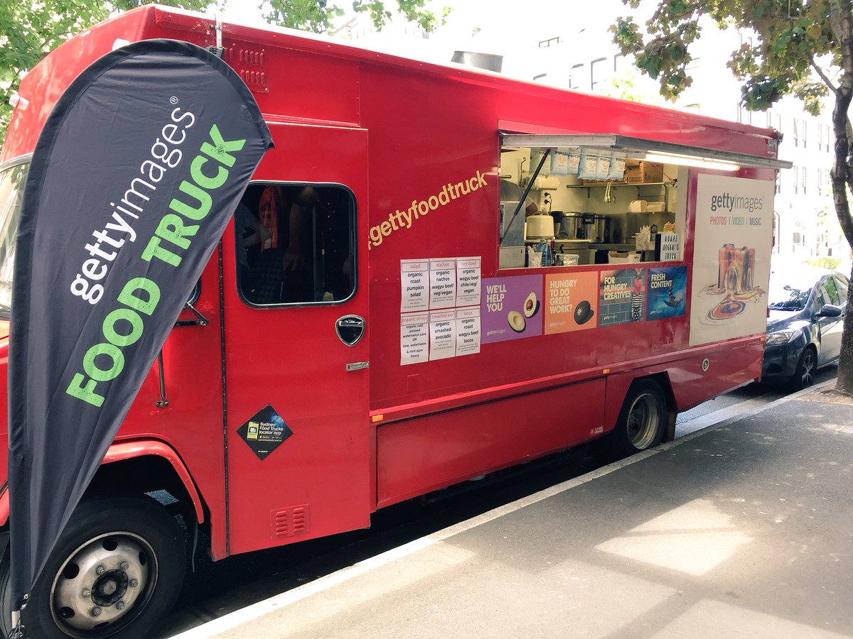 GettyImagesANZ's tweet photo. The final stop of the #GettyFoodTruck is at @BWM_Dentsu Sydney - bringing more organic delights to our lovely clients! https://t.co/jamQDHweus