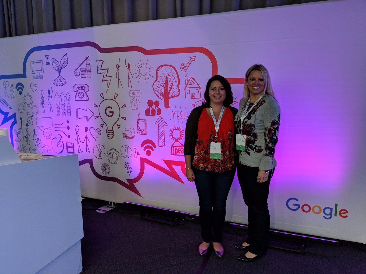 eruptr's tweet photo. Our Director of Operations, Melissa Placzkowski, and Digital Marketing Manager, Jennifer O'Meara, just wrapped up two days at @googlepartners Excellence Summit in California. We can't wait for them to get back and tell us all about it! #healthcaremarketing #eruptr #adwords #sem https://t.co/dQBk4eDGEE
