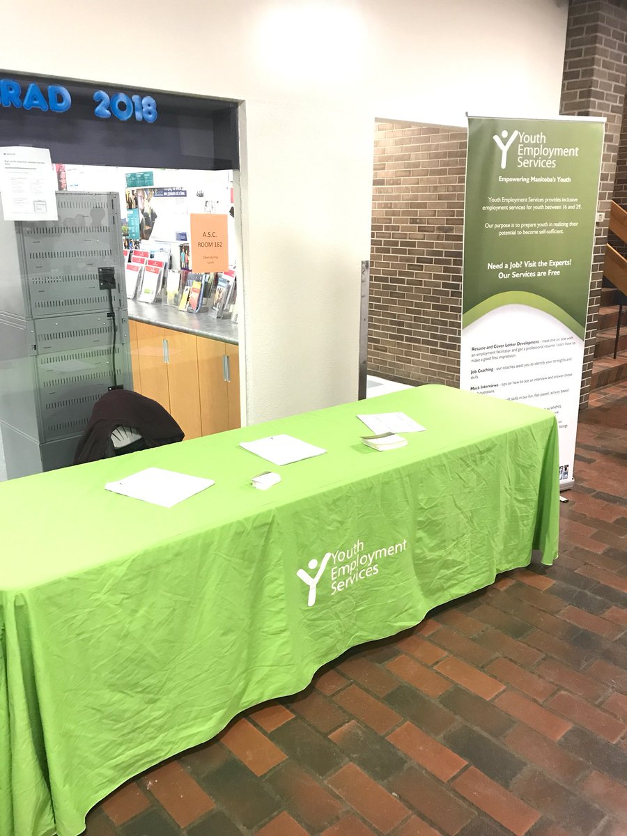 YESManitoba's tweet photo. At the Career Café for @LordSelkirk_SD! https://t.co/5mqomvcRjw