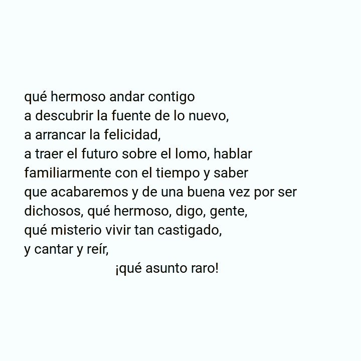CapitanRacional's tweet photo. "Viendo a la gente andar". Juan Gelman (2/2) #Fragmentos https://t.co/rYbnXUa6sZ