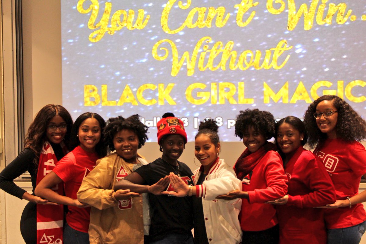 MuGammaDST's tweet photo. Thank you to everyone who came out and helped us celebrate Black Girl Magic today! ✨We hope to see you as we continue our journey down the RED brick road. #WereNotInKansasAnymore👠 #MagnificentMuGamma #DeltaWeekend2017 🐘❤️ https://t.co/83agt63LYu
