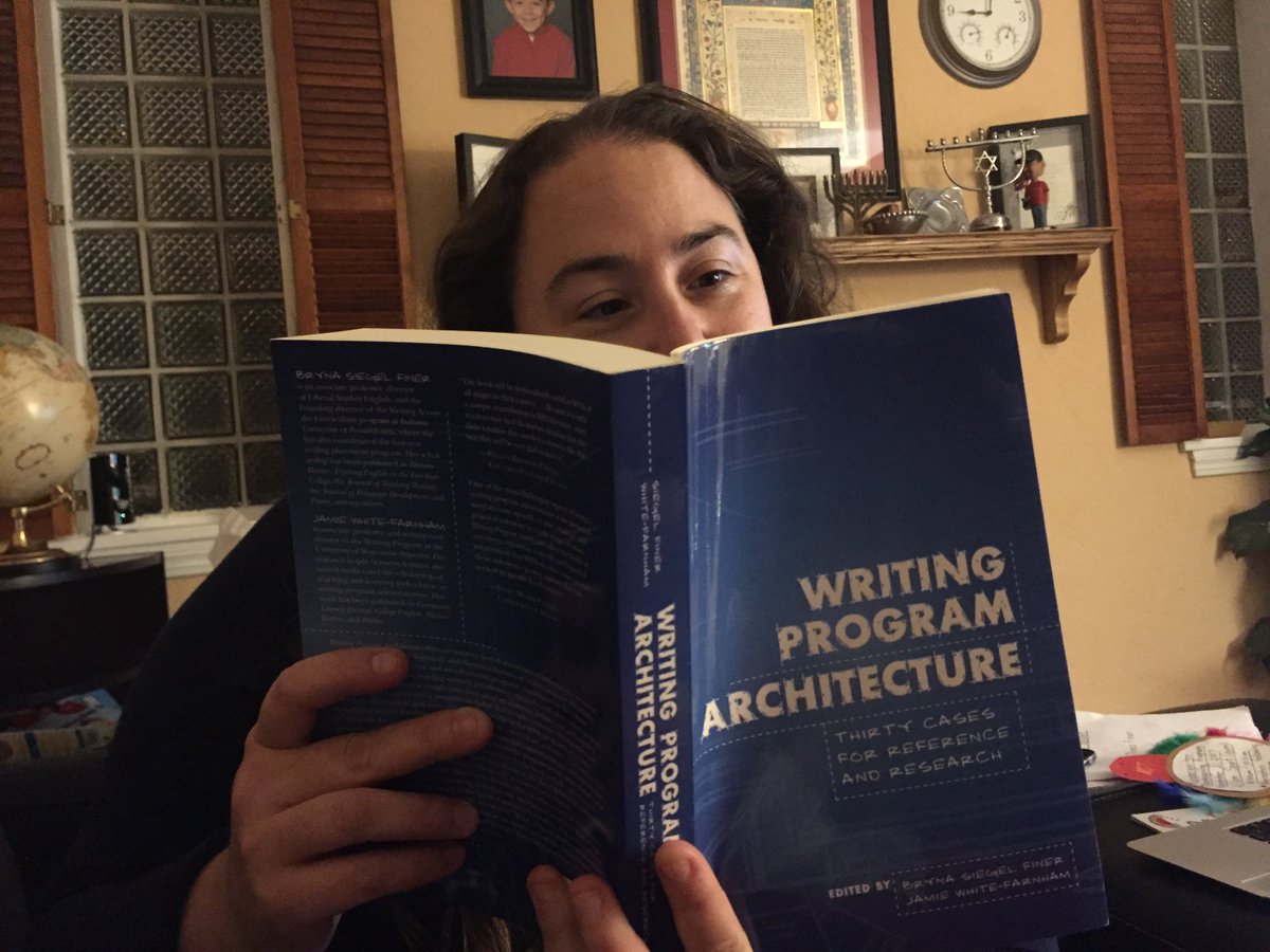 BrynaSF_edu's tweet photo. It’s riveting. No joke. #WPArchitect #wacwid #rhetoric #writingcenters #writingstudies  @UPColorado @CouncilWPA https://t.co/xCNFhXURs8 https://t.co/K3eCDBG3Kf
