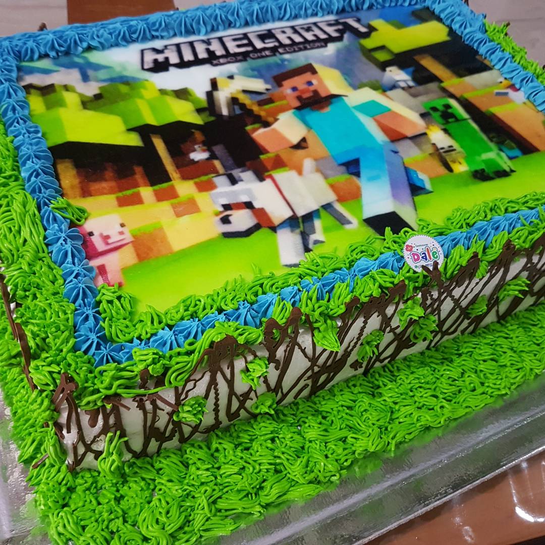 Bolo Minecraft  Desserts, Cake, Food