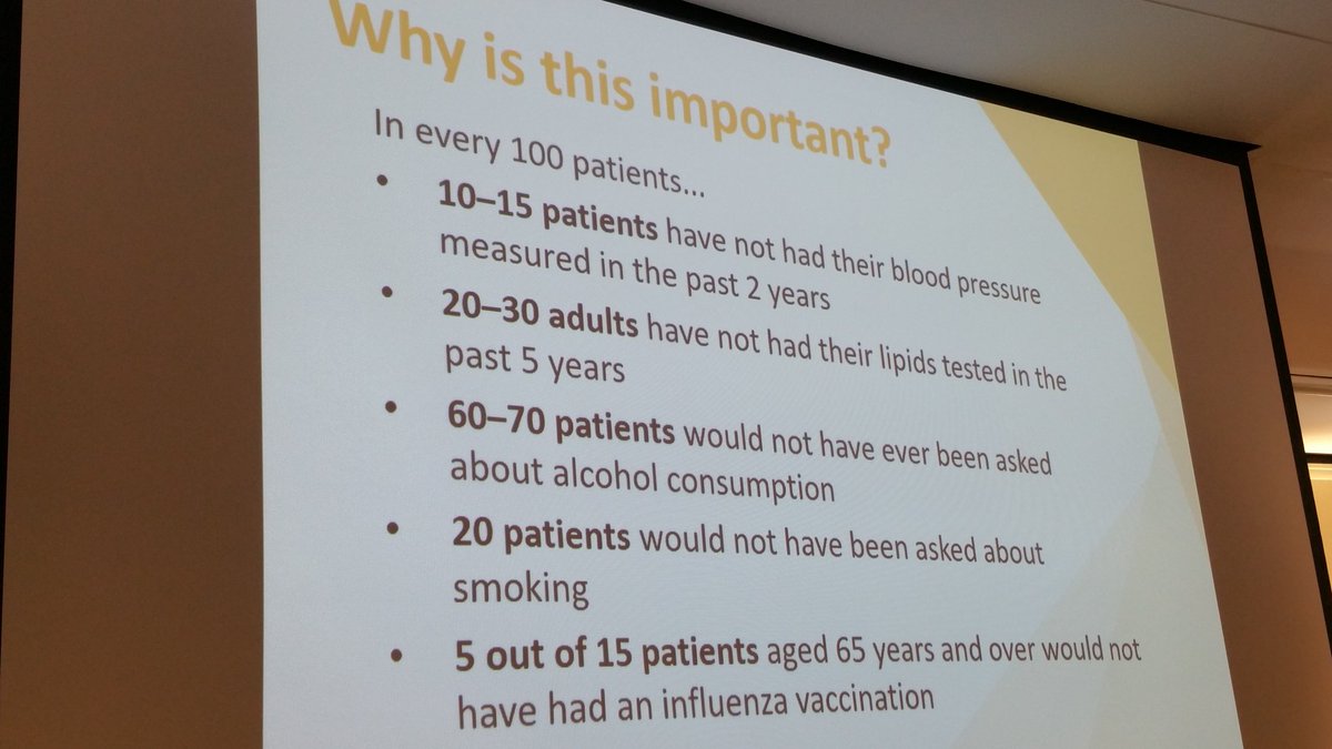 Januarygirlie's tweet photo. Care in general practice is chaotic, less than 80% of patients have these things done regularly. Health Care Homes enable pop mgt @AGPALQIP https://t.co/j4tS4wRR9R