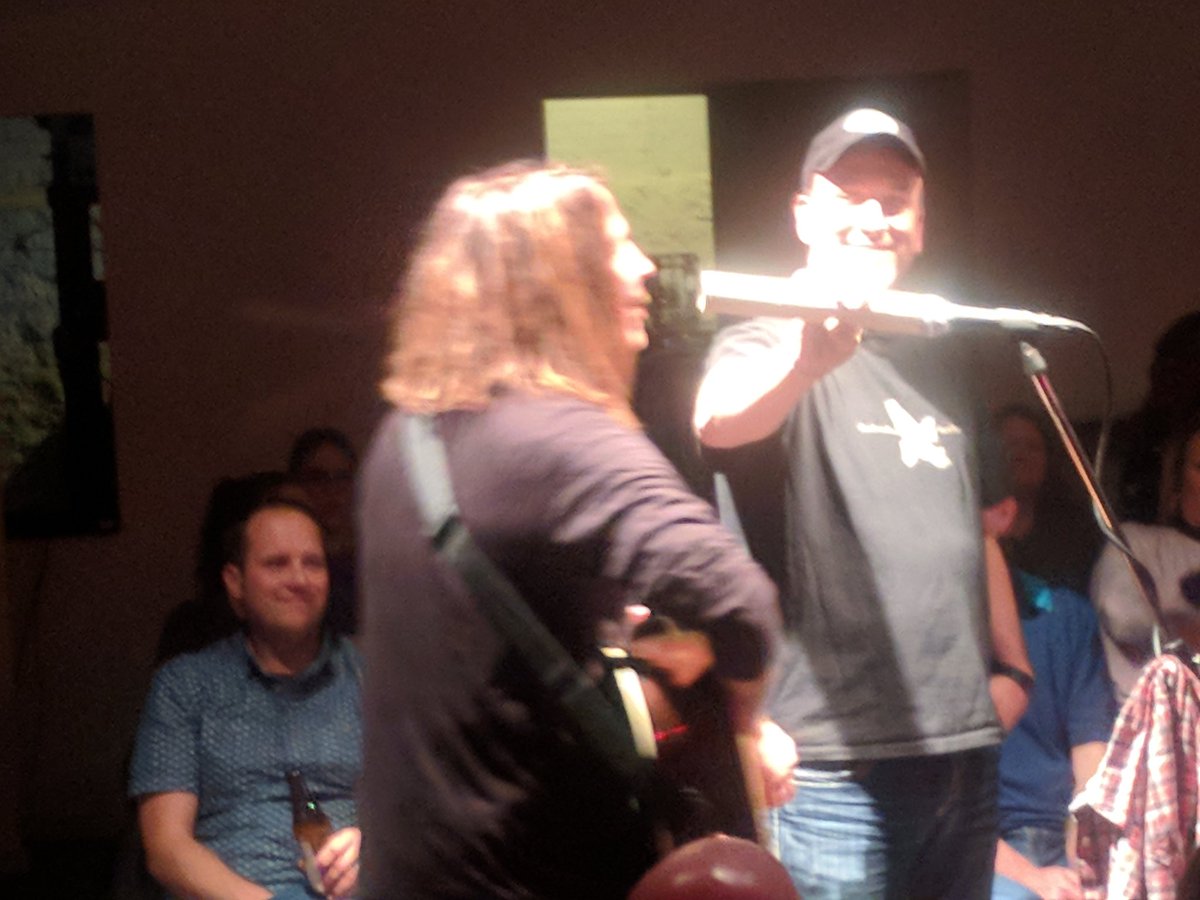 tvanhammond's tweet photo. My little brother showing off his musical talents!  </Sarcasm> https://t.co/s54nPaoh3E