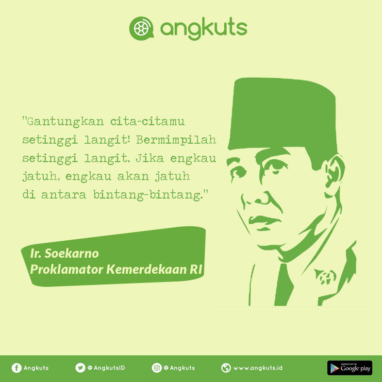 AngkutsID's tweet photo. Kita telah terindoktrinisasi dengan Gerakan Para Pahlawan yang pemberani untuk memerdekan INDONESIA dari para penjajah! Mari kita kenang perjuangan mereka sebagai sebuah pembelajaran sejarah. Kuatkan tekad untuk selalu berkarya untuk nusa dan bangsa! Selamat Hari Pahlawan!!! https://t.co/u3eDYXex45