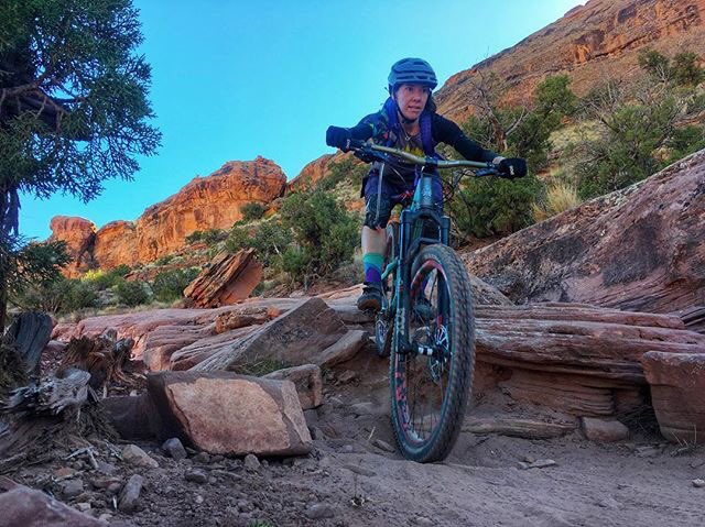 Who’s ready for some desert riding? ☀️🌵 (answer: everyone in the PNW 🌧☔️💦💨)

#ladyshred #shredly #mtb #moab #mountainbiking #adventureinstyle #loamcoffee  #ridgesupply #outdoorwomen
