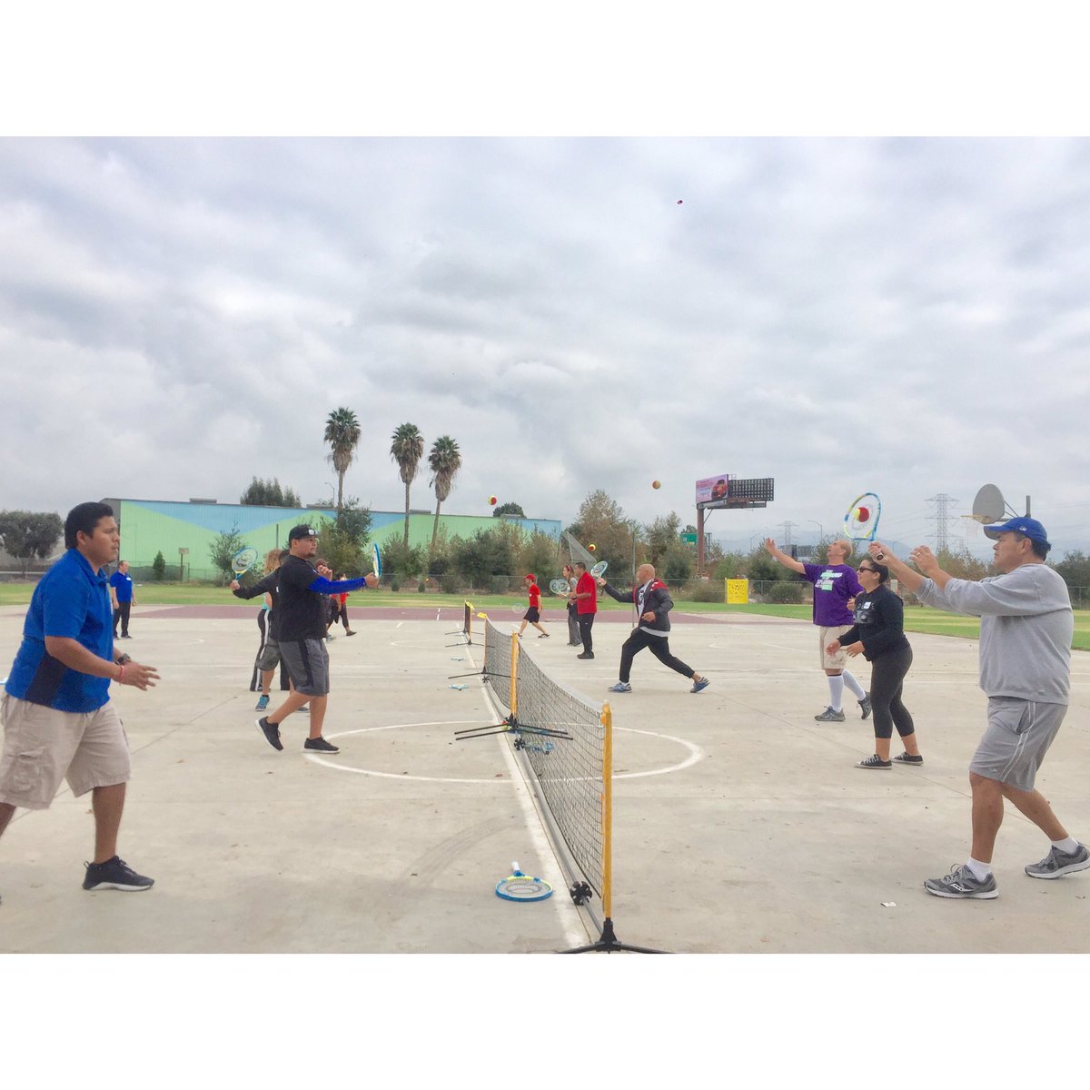 We recently had our 1st #NetGeneration schools training teaching our brand new curricula w/ the Elemen.&amp; MS PE teachers of Mountain View USD