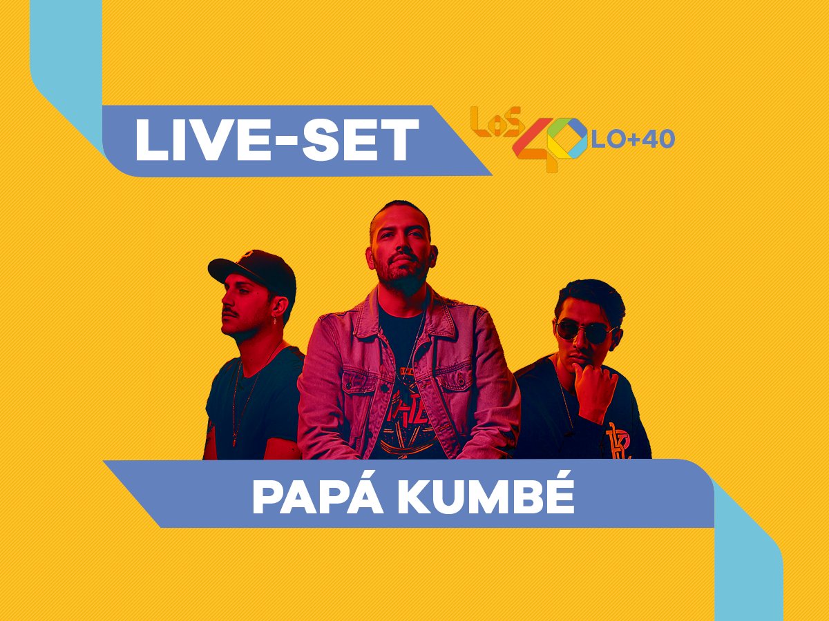 los40colombia's tweet photo. Ya llega LoMás40 LIVE SET con @PapaKumbe ¿Quieres entradas para el VIVA 40? #ArguelloKumbe #ArguelloKumbe #ArguelloKumbe 
AL AIRE @Roberto_Cardona https://t.co/MqNUg6GJ0G