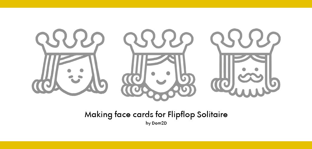 dom2d's tweet photo. A tiny making of, for the 3 little faces I made for @helvetica's FlipFlop Solitaire! 1/4 https://t.co/oMzAyBw9ai