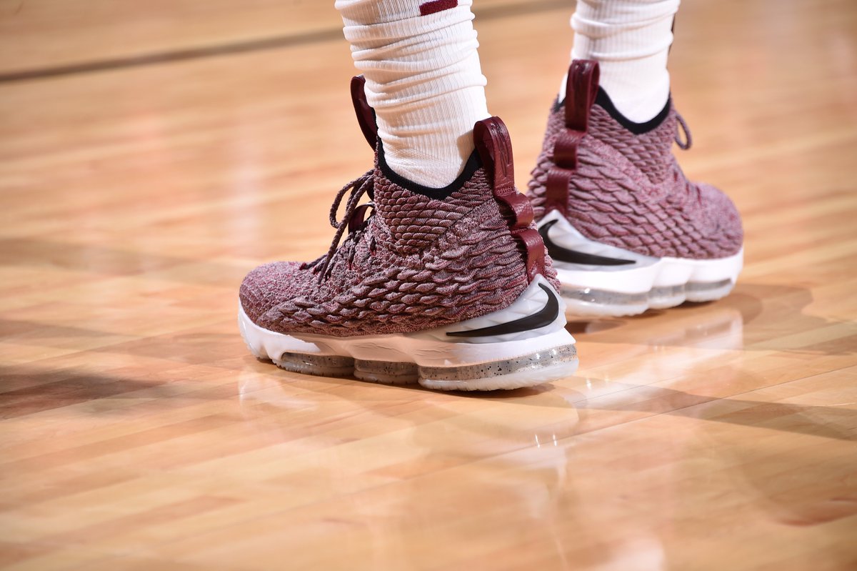 cavs's tweet photo. These #CavsRockets kicks have combined for 49 points so far tonight. 🔥🔥🔥

📸: https://t.co/JeOxTALoCw https://t.co/cI40od465x