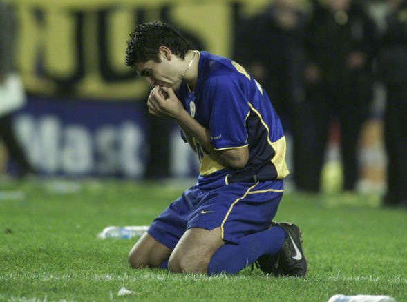 SC_ESPN's tweet photo. Una leyenda: ¡dale RT si creés que Juan Román Riquelme es el máximo ídolo de la historia de Boca! https://t.co/oRO2TuIR97