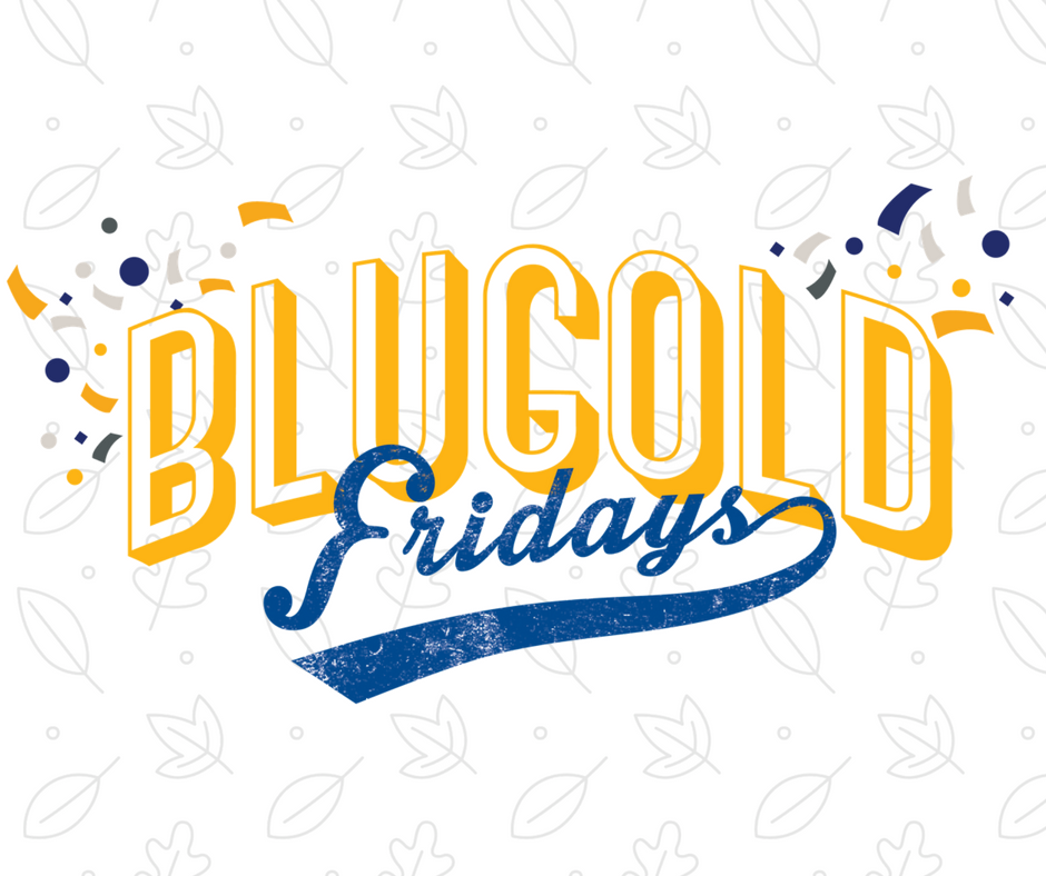UWECStudentLife's tweet photo. The crisp air is already giving us #BridgeFace
Bundle up in our Blugold gear for tomorrow's #BlugoldFriday https://t.co/mKzLXlK0IQ