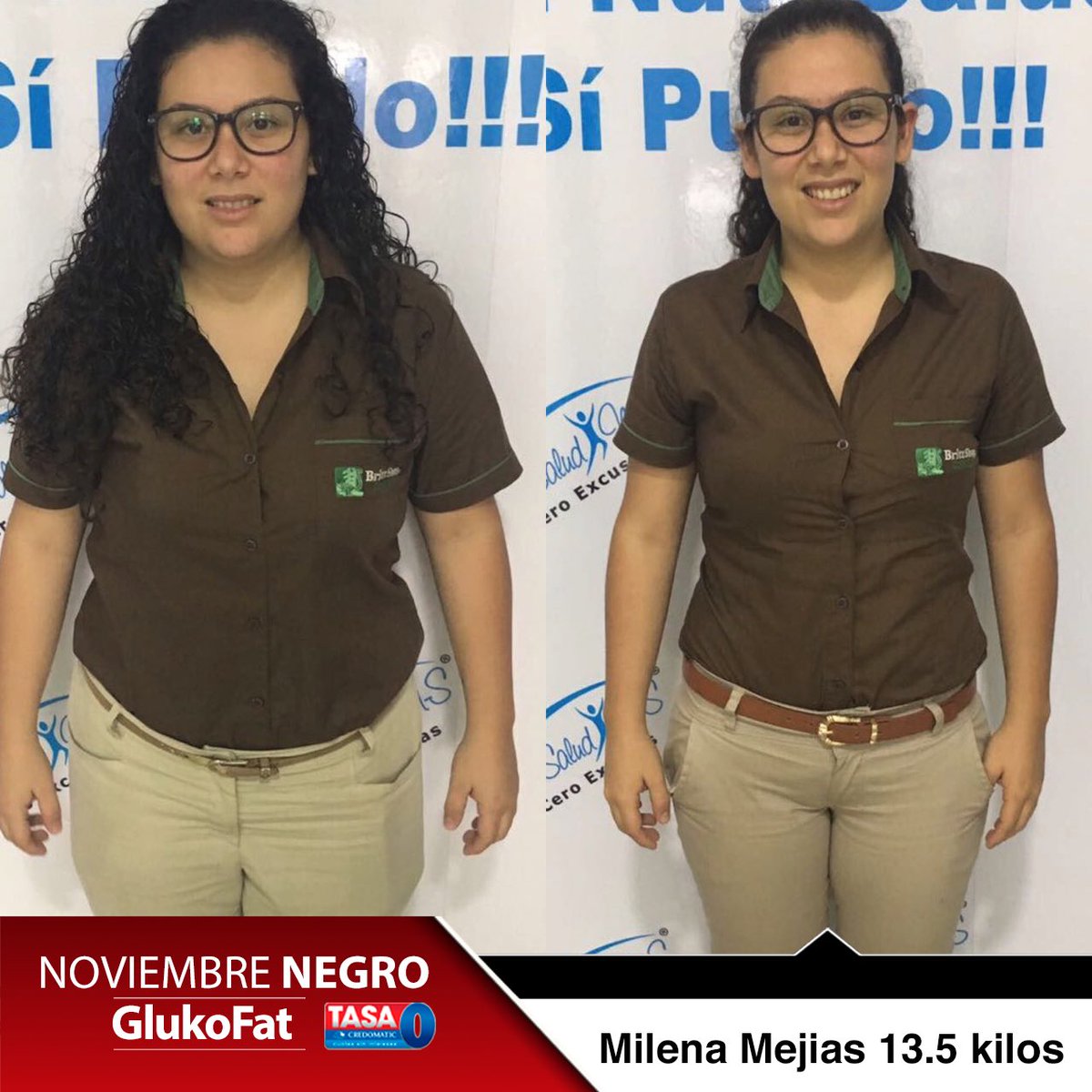 Milena Mejía con 13 kilos menos 🕺🏻💃🏻🤲🏻 muy orgullosos de ella y de nosotros también 😏 Seguinos para conocer más y más casos de éxito...