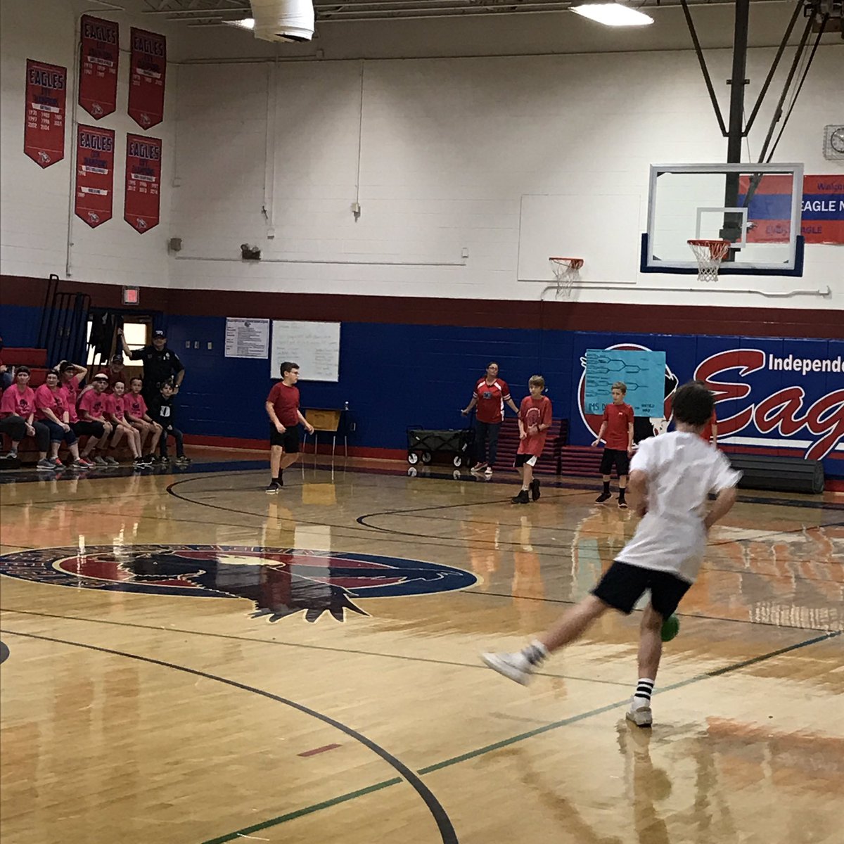 CManugo's tweet photo. Great job students&staff who participated in @IMSEagles Dodgeball Tournament to raise funds for the United Way! #IMAmazing #IMSProud IMS1718 https://t.co/aJfjvbXIBA