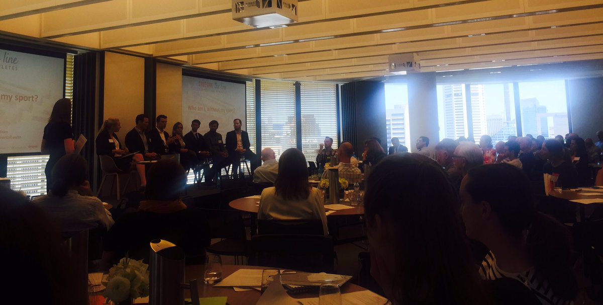 Eccles_Dave's tweet photo. Olympic medalists, Wallaby greats, AFL Champs, Paralympic legends&Surfing heroes discussing mental health. Congrats @GearoidTowey #CTLsummit https://t.co/SpnmkuDKhd