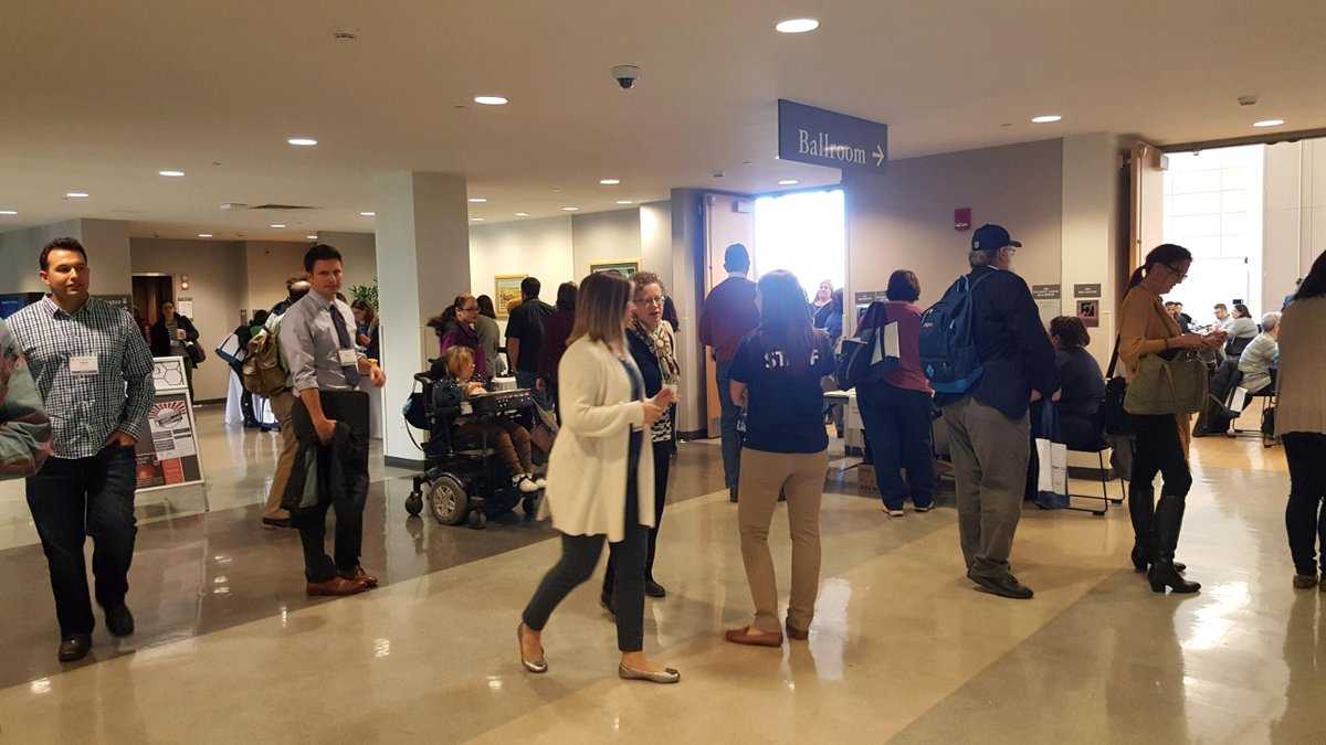 CTUXPA's tweet photo. #CTUXPA had the pleasure of attending and exhibiting at #WUDNE17 at @UConn today! What an amazing day of learning and meeting friendly new faces! 😀 #WUD2017 #accessibility #UX https://t.co/GOR4wLz8Nt