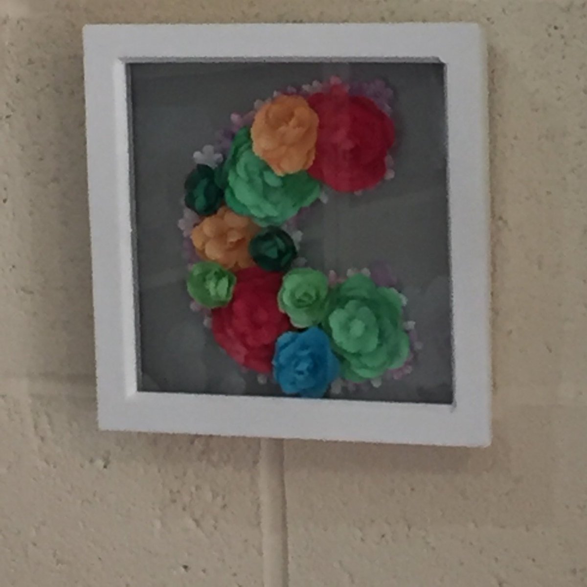 cleverchic1's tweet image. Floral Initial Frame, Framed Paper Flower Initial in Box Frame, … tuppu.net/db0ad549 #Cleverchic1 #InitialFrame