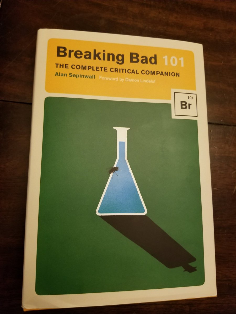 chanlyr's tweet photo. so excited to finally read #BreakingBad101. Thanks, @sepinwall! 📺📕 https://t.co/n57W5G1nvX