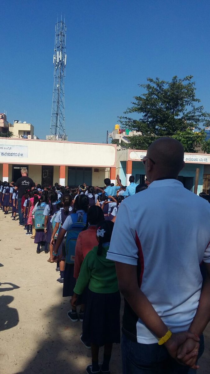 Shettypriyat's tweet photo. PACT #CSR event. Celebrating with children at Kaveri Nagar school with NGO Partner #ReachingHands @robinsamee @edemouli @veroniquesani @SowmyaSuryan https://t.co/NQiTG8tu5J