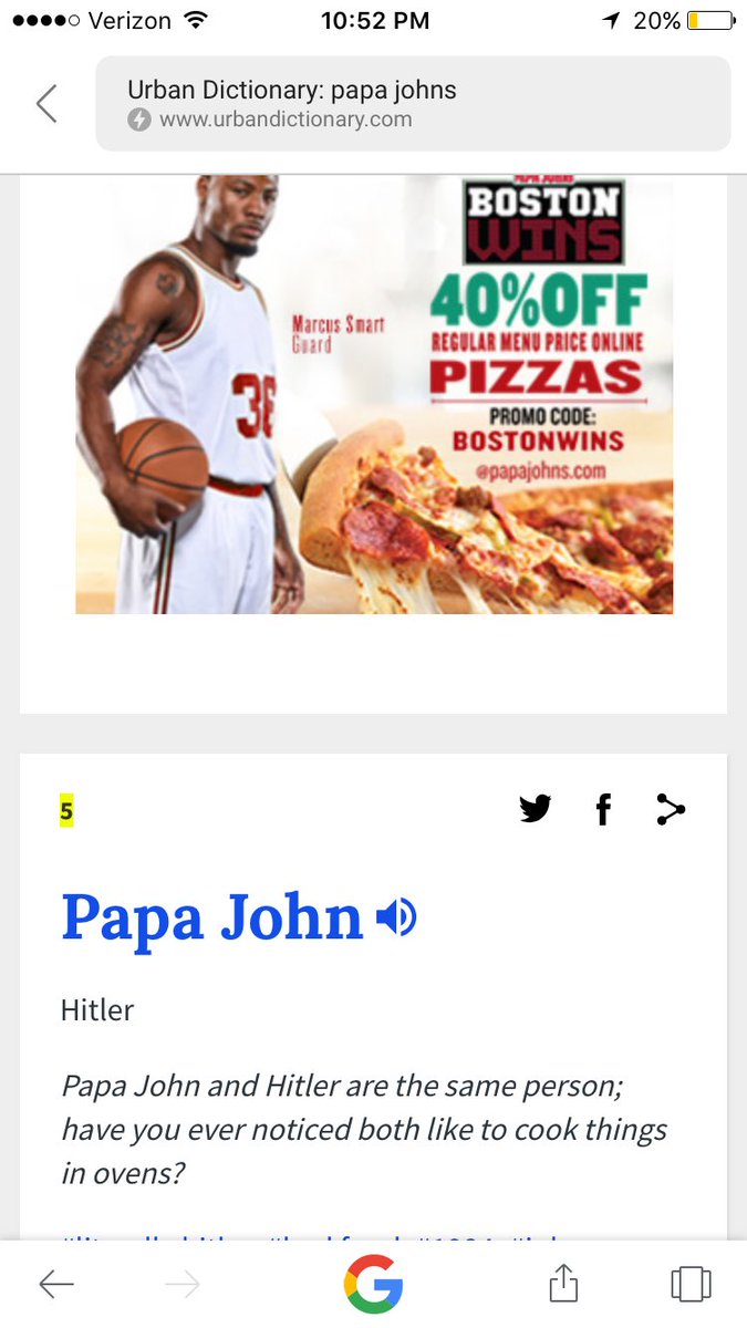 mypizzabf's tweet photo. Good to see @PapaJohns finally spending its advertising dollars in the right places. #PapaJohns https://t.co/TVHIMmKzh1